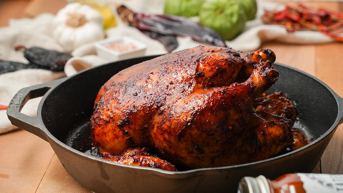 Guajillo Roasted Chicken