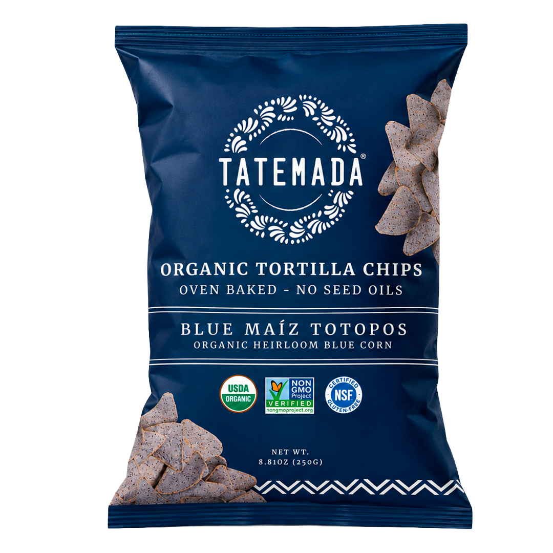 BLUE OVEN BAKED CORN CHIPS (6 PACK)
