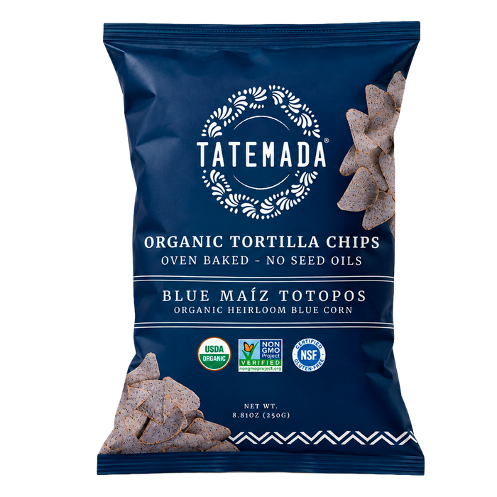 BLUE OVEN BAKED CORN CHIPS (6 PACK)