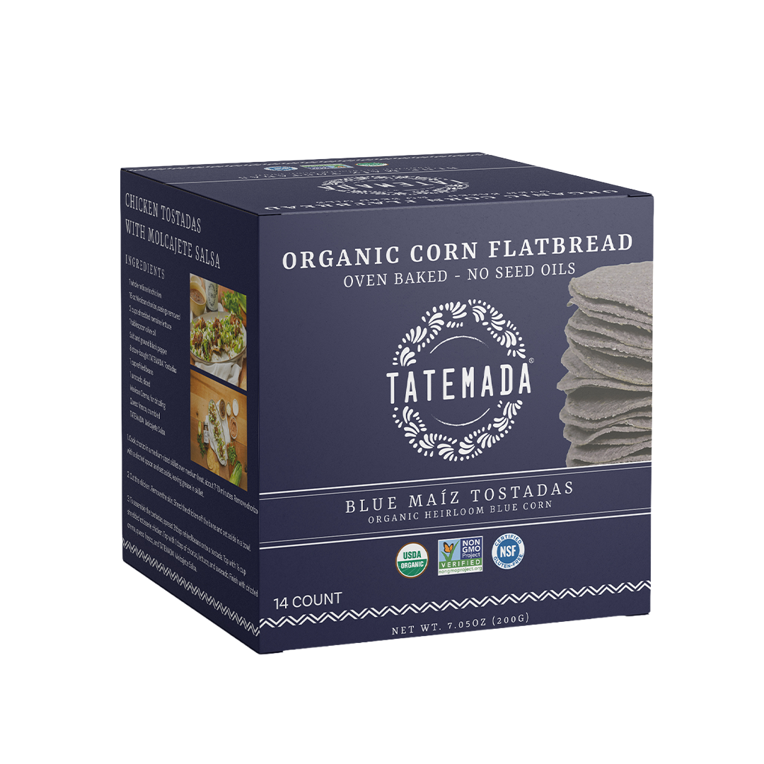BLUE OVEN BAKED CORN FLATBREAD (6 PACK 14 COUNT EACH)