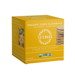YELLOW OVEN BAKED CORN FLATBREAD (6 PACK 14 COUNT EACH)